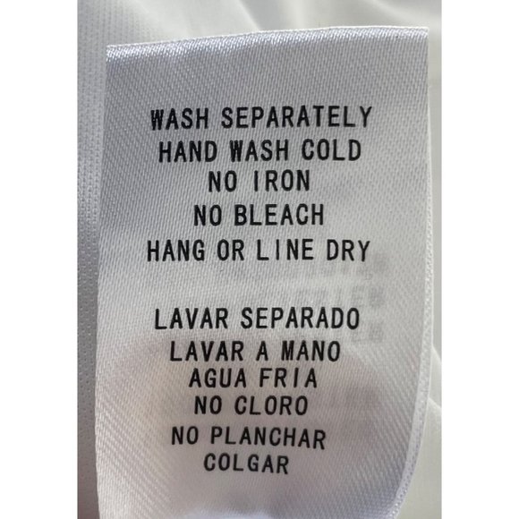 The Sang Women's Size Large White & Silver Sequin Party Dress - Picture 5 of 6